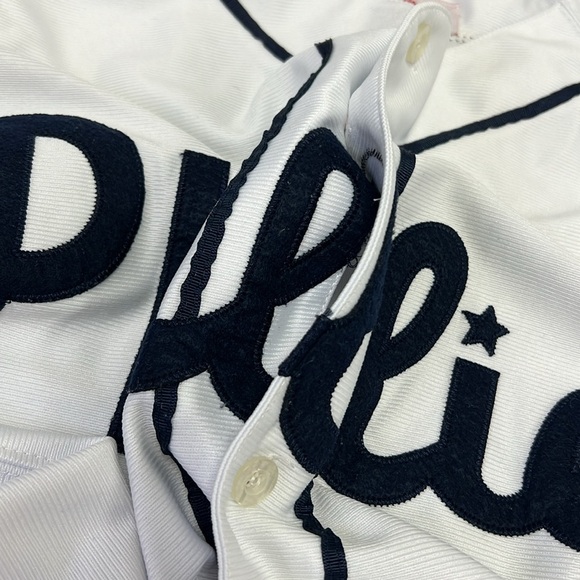 Mitchell & Ness Vintage Cooperstown Philadelphia Phillies Jimmie Fox #4 Jersey - Picture 8 of 11